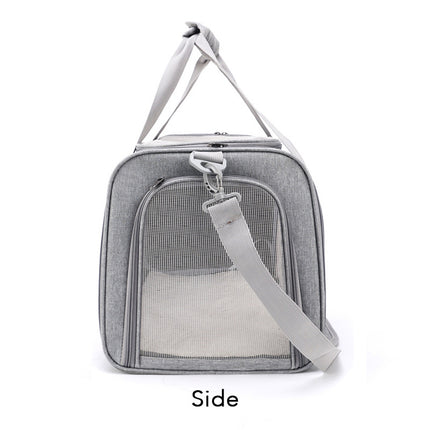 Cat Bag Breathable Pet Carrier Bag Foldable Pet Carrier Cat Backpack
