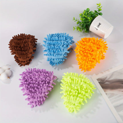 2PCS Removable And Washable Slipper Covers, Household Floor Cleaning Shoe Covers, Sweeping Mop Covers