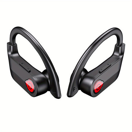 Wireless Stereo Sound, Ergonomic Earhook Design, Sweat-Resistant and Waterproof
