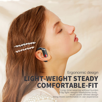 Wireless Stereo Sound, Ergonomic Earhook Design, Sweat-Resistant and Waterproof