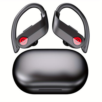 Wireless Stereo Sound, Ergonomic Earhook Design, Sweat-Resistant and Waterproof