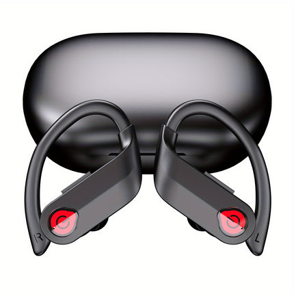 Wireless Stereo Sound, Ergonomic Earhook Design, Sweat-Resistant and Waterproof