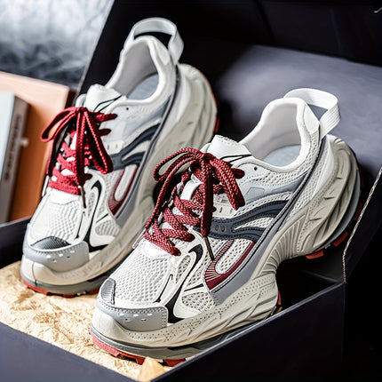 Men'S Breathable New Style Thick-Soled Dad Sneakers