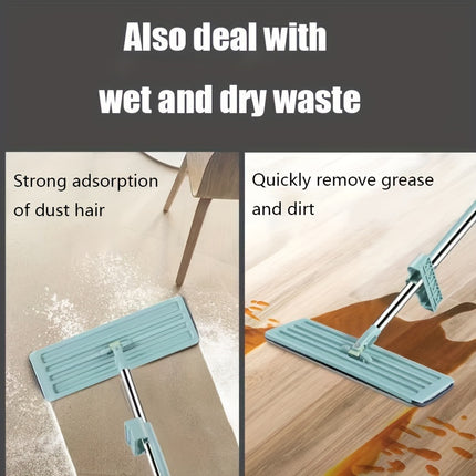 5pcs Microfiber Mop Replacement Pads - Ultra-Absorbent, Reusable, and Durable for Wet and Dry Cleaning