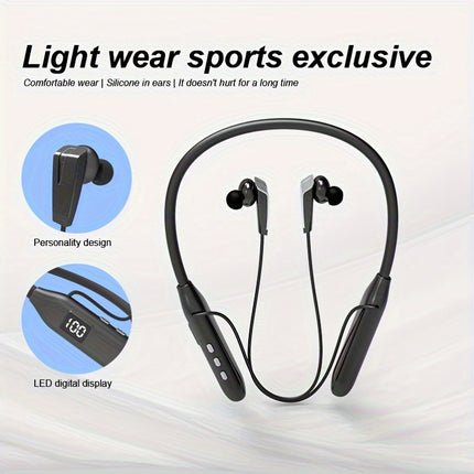 Wireless Headphones Can Stand By for A Long Time, Halter Neck Movement,