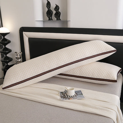 1pc Body Pillow For Adults Foam Long Full Body Pillow For Sleeping With Breathable Bamboo Cover Firm Hug