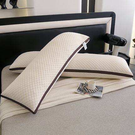 1pc Body Pillow For Adults Foam Long Full Body Pillow For Sleeping With Breathable Bamboo Cover Firm Hug