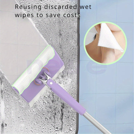Versatile Disposable Face Towel Mop - Wet & Dry Use For Kitchen, Bathroom, Glass & More