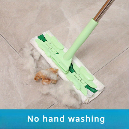 100pcs Thickened Electrostatic Mop Pads  Enhanced Dust Removal, Compatible with Sweeper