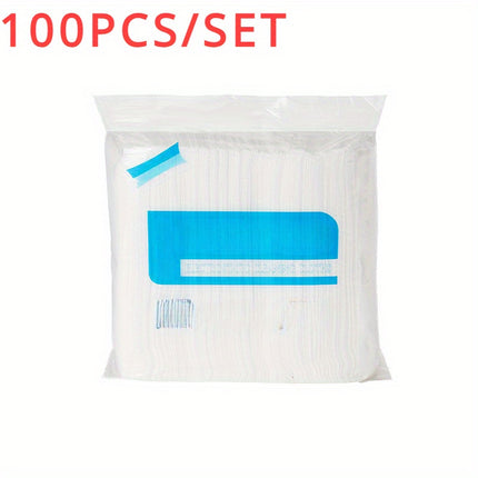 100pcs Thickened Electrostatic Mop Pads  Enhanced Dust Removal, Compatible with Sweeper