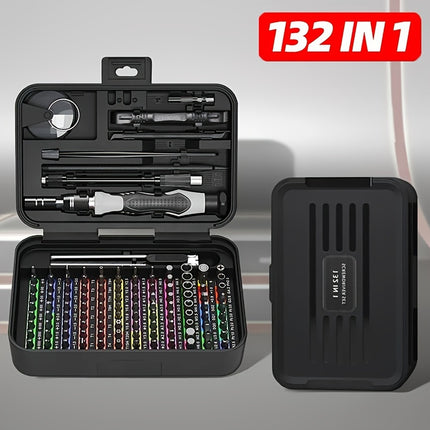 132in 1 Precision Screwdriver Set, Magnetic Screw Driver Bits, Torx Hex Bits, Computer Phone Professional