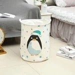 Large cartoon foldable Laundry Storage Basket Clothes Toy Organizer