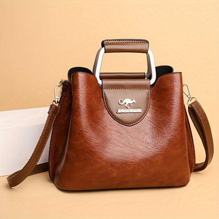 Women'S Retro Style Handbag, Stylish Crossbody Bag, Shoulder Purse For Daily Use