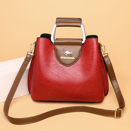 Women'S Retro Style Handbag, Stylish Crossbody Bag, Shoulder Purse For Daily Use