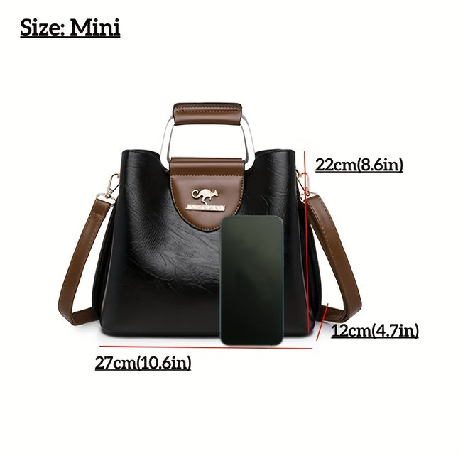 Women'S Retro Style Handbag, Stylish Crossbody Bag, Shoulder Purse For Daily Use