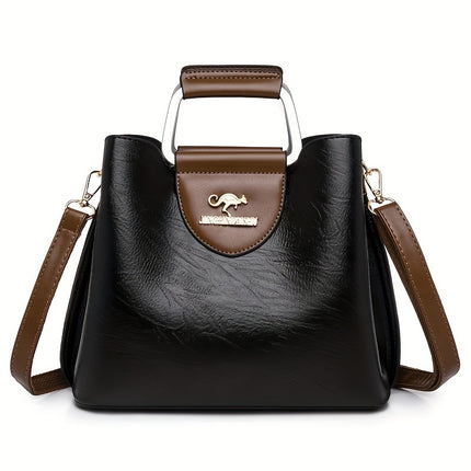 Women'S Retro Style Handbag, Stylish Crossbody Bag, Shoulder Purse For Daily Use