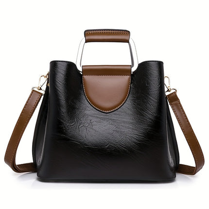 Women'S Retro Style Handbag, Stylish Crossbody Bag, Shoulder Purse For Daily Use