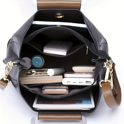 Women'S Retro Style Handbag, Stylish Crossbody Bag, Shoulder Purse For Daily Use