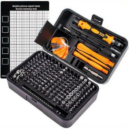 170 in 1 Screwdriver Set Non-Slip Magnetic Screwdriver Multifunctional Combination Set
