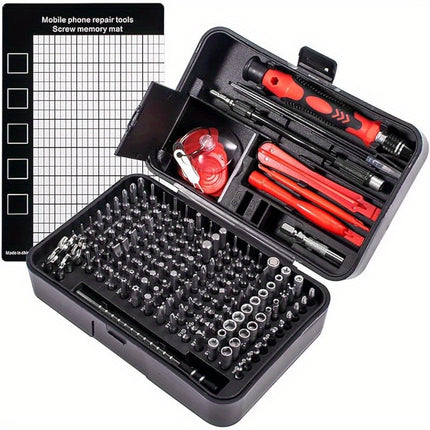 170 in 1 Screwdriver Set Non-Slip Magnetic Screwdriver Multifunctional Combination Set