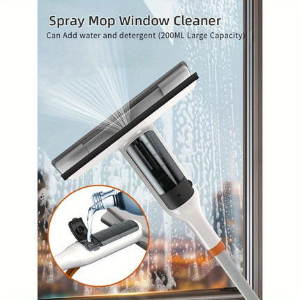 Wiper with Silicone Scraper Floor Cleaning Mop Window Cleaner Household Cleaning Tools