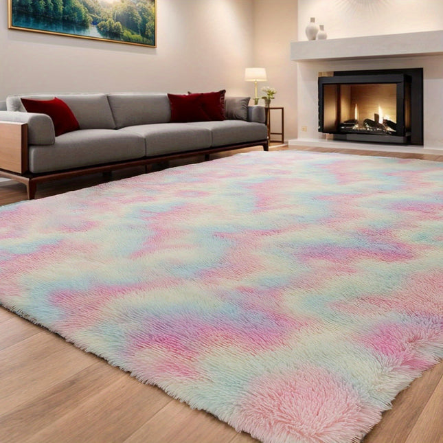 Fluffy bedroom living room kitchen carpet, shaggy carpet for bedroom, living room carpet