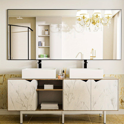 Full Length Mirror, 71"x28" Standing Hanging or Leaning Against Wall Floor Mirrors Body Dressing