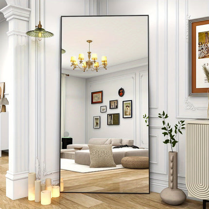 Full Length Mirror, 71"x28" Standing Hanging or Leaning Against Wall Floor Mirrors Body Dressing