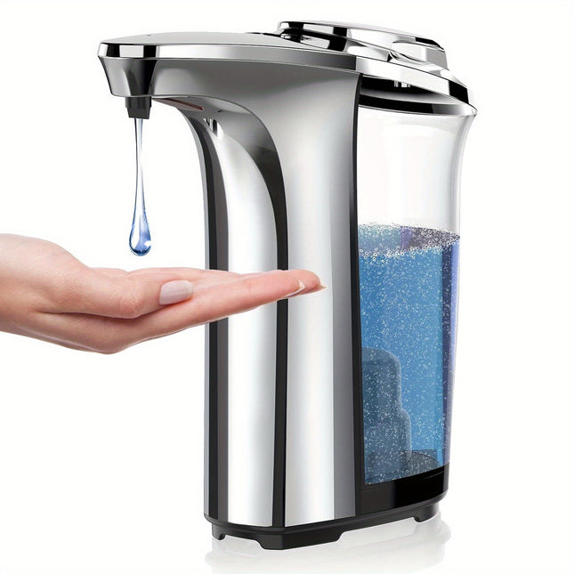 Automatic Soap Dispenser, Touchless Dish Soap Dispenser 17oz/500ml with Upgraded Infrared Sensor,