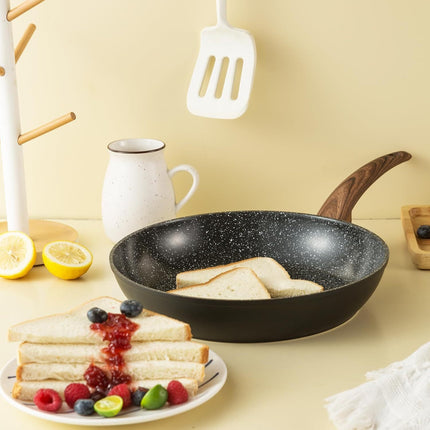 Cookware Set Kitchen Cooking Sets Induction Pot and Pan w/Frying Pans, Saucepans, Casserole