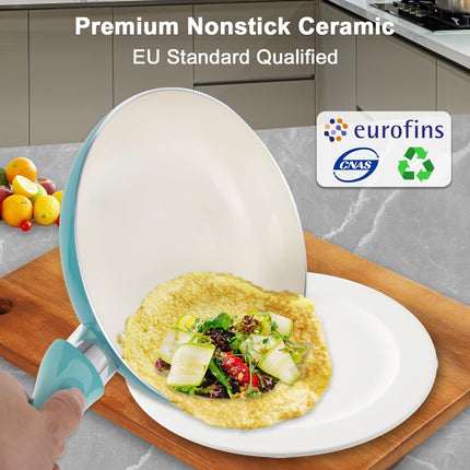 11pcs Kitchen Cookware Sets Induction Cookware,