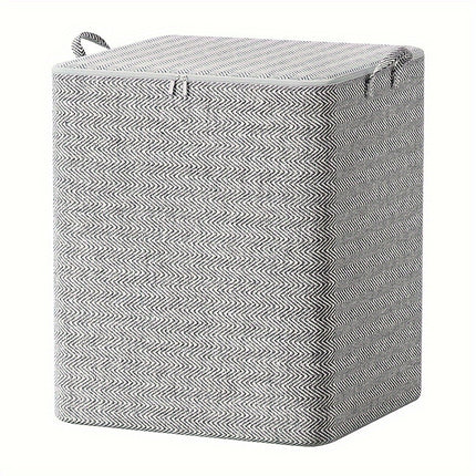 Fabric Storage Bins with Lids and Handles, 1pc Large Capacity Dustproof