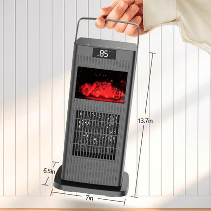 1500W Space Heater with Thermostat, Electric Space Heaters