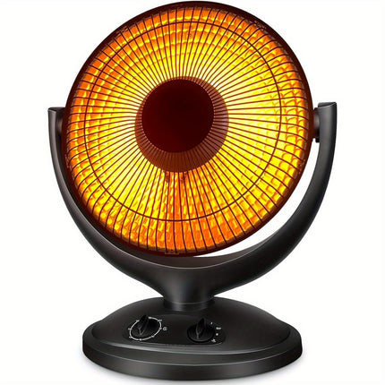 400W/800W Rapid Heating Oscillating Space Heater - Electric Space Heaters with 2-Level Heating,