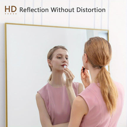 Full Length Mirror, 65‘’x 22'' Floor Mirror with Stand, Floor Mirror with Aluminum