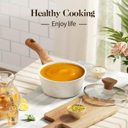 Kitchen Nonstick Cookware Sets with Bakelite Handles,