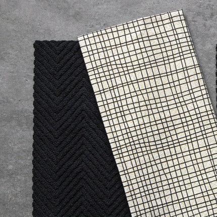 Crosshatch Kitchen Towels, 4-Pack, Quick-Drying and Soft