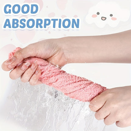 20Pcs Soft Absorbent Solid Color Fingertip Towels