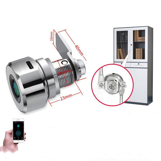 Fingerprint Lock Of Office And Household Drawer