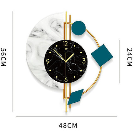 Living Room Stylish Home Decor Creative Simple Quartz Wall Clocks