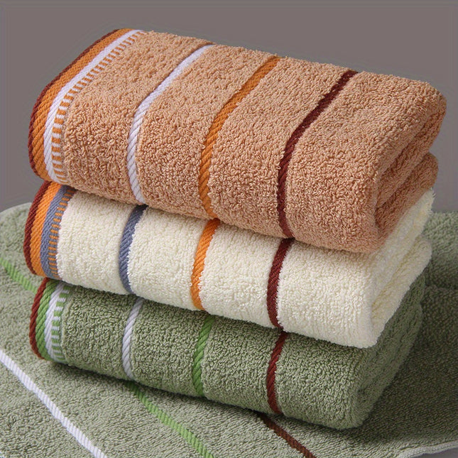3pcs Towel made of pure, thickened and soft, absorbent