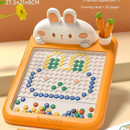 Rabbit Magnetic Drawing Board Puzzle Toys Early Education Children's Toys