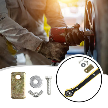 A Universal Car Jack with a Power-Saving Wrench And Converter, Featuring
