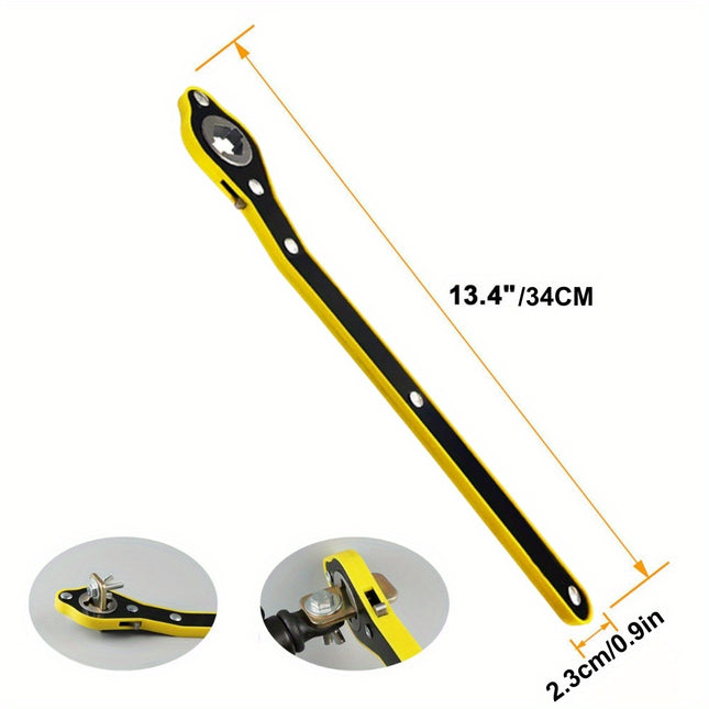 A Universal Car Jack with a Power-Saving Wrench And Converter, Featuring