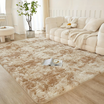 Plush Christmas Decor Area Rug - Large, Non-Slip, Soft Polyester Carpet for Living Room & Bedroom,