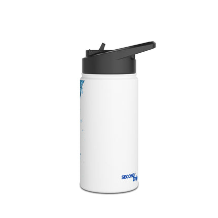 Hydration Water Bottle - Personalized Stainless Steel Drinkware, Eco-Friendly, Sports Bottle, Travel Mug, Fitness Bottle