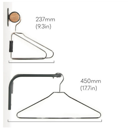 Foldable Hanger Plastic Storage