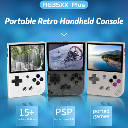 RG35XX PLUS Handheld Game Machine Vertical Retro Handheld Game Machine