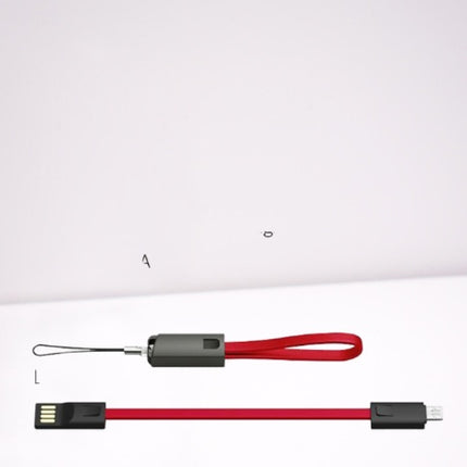 Fast charging cable keychain