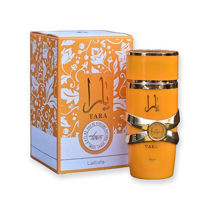 Lattafa Yara Tous EDP Spray for Women 3.4 oz, Mango and Floral Scent Perfume Fragrance Scented